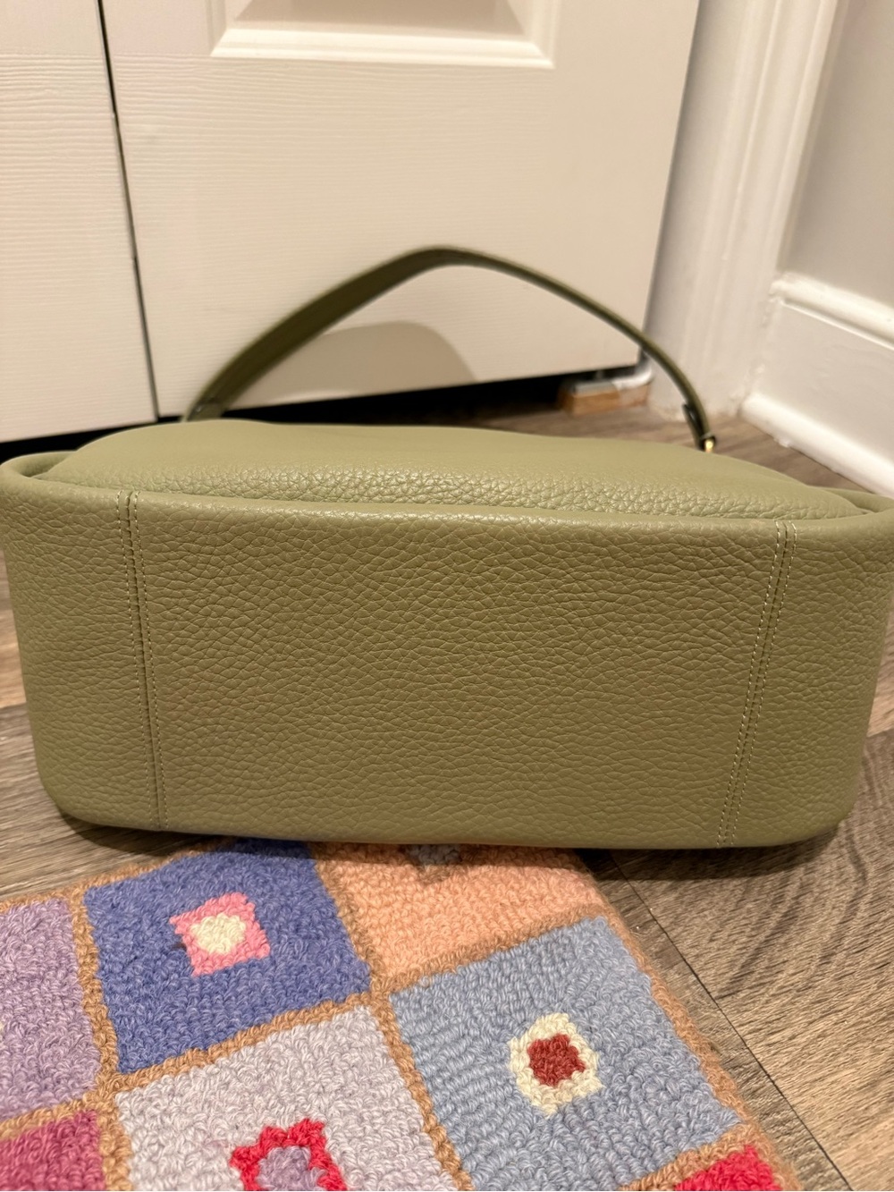 Coach Cary Soft Pebble Leather Shoulder Bag with Convertible Straps - Picture 8 of 10